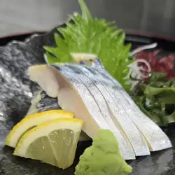 自家製〆サバ刺身/イカ刺身(小樽・函館産)