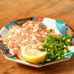 香煎鸡胸肉佐柚子醋