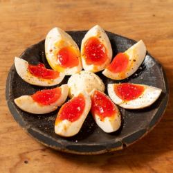 烟熏煮鸡蛋
