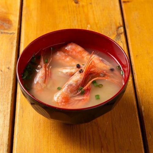 味噌汁（甘エビ／岩海苔／アサリ）