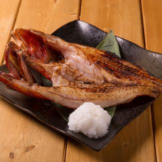 北海道名物高級魚！！キンキ開き　炭火焼き