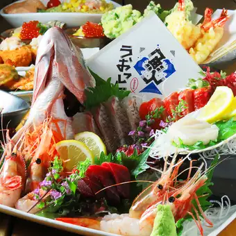 【北海道ベーシックコース】うおっとで北海道を楽しむ！飲み放題付4,000円