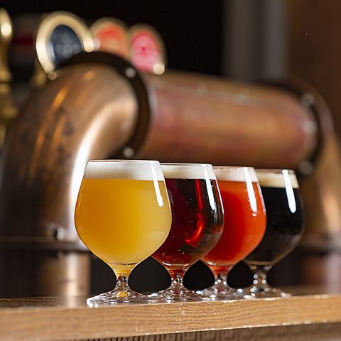 We will make a colorful beer cocktail with your favorite beer.
