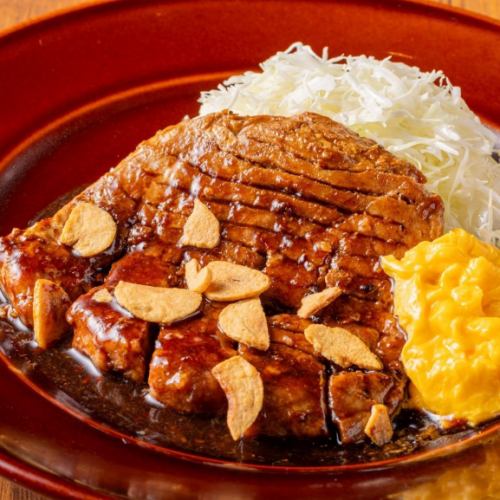 KOYOEN名物トンテキは3種類のお味で！