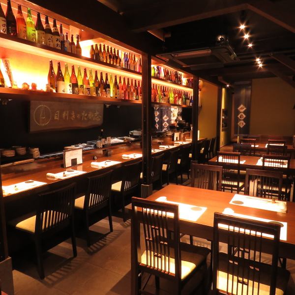 Takashi, a connoisseur, is particular about the interior so that you can enjoy delicious food and delicious sake slowly.There is no time limit for seats, so please spend a relaxing time.