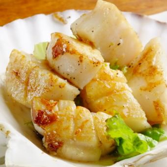 帆立のソテー　ガーリック醤油