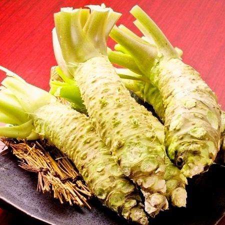 Each set comes with a raw wasabi ♪