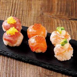 玉鮨 紅玉盛合せ 6玉