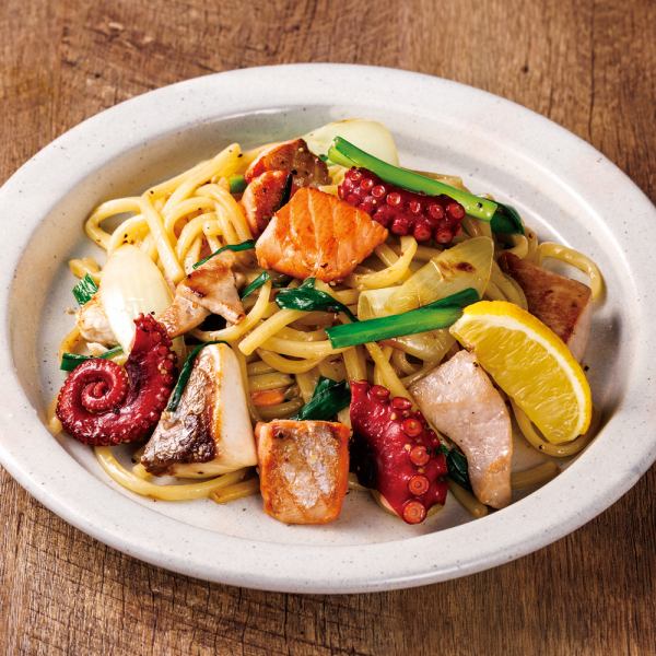 海鮮塩焼きそば