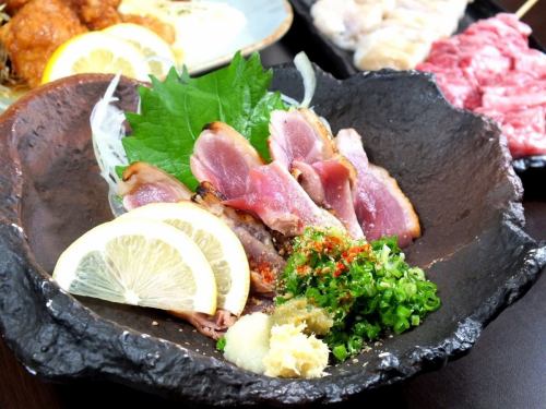 宮崎県産鶏のたたき