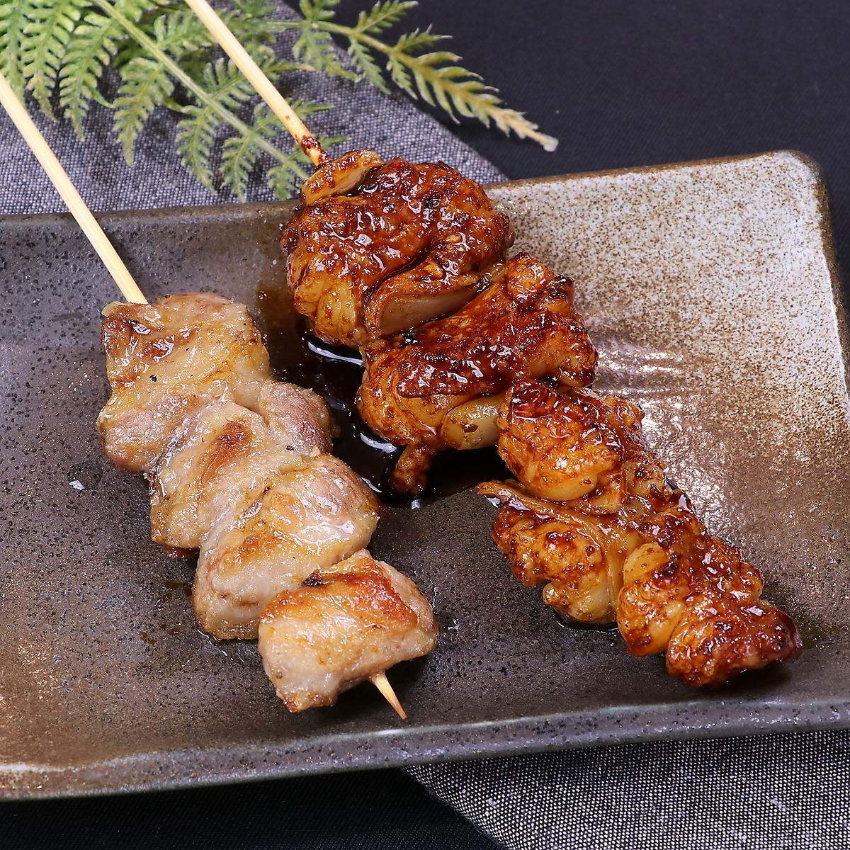 真心を込めて焼き上げました！和牛ロース串などプレミアム串も★