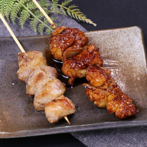 和牛やホルモンの極上串焼