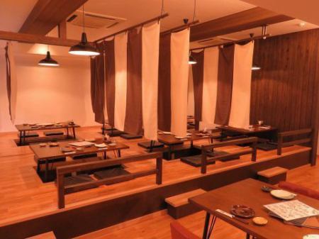 Private room seats have been installed after renovation ◎ You can have a party without worrying about the surroundings!