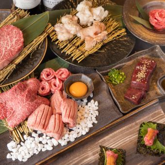 涼屋の至極コース：極上肉と贅沢海鮮の饗宴【11,000円（税込）】