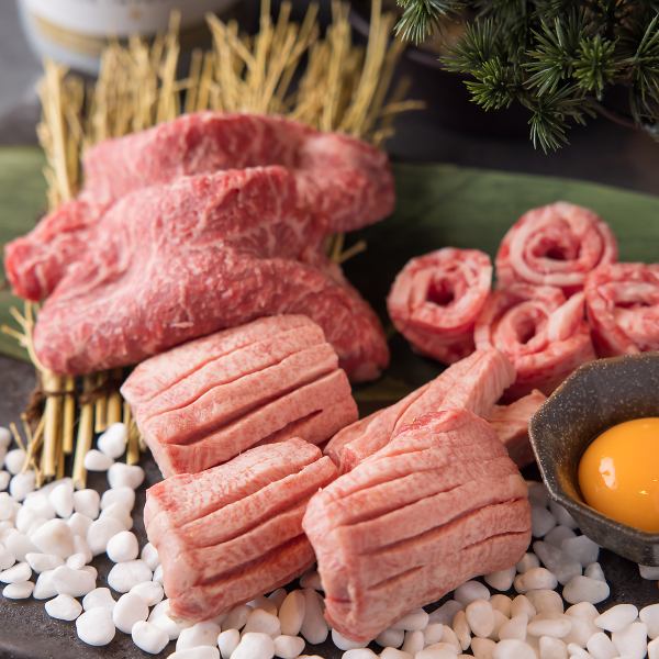 《人気の美味しさ、贅沢な盛り合わせ◎》涼屋の庭園赤身盛り合わせ【4,378円（税込）】