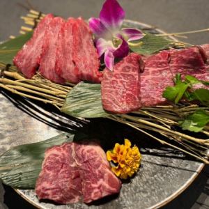 涼屋の庭園赤身盛り合わせ