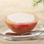 半分シャーベット（ピーチ）