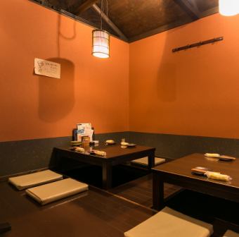 We also have a tatami-style room where you can take off your shoes and relax!