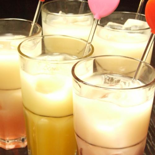 【Chiba x Korean cuisine】 Popular cocktail prepared ♪