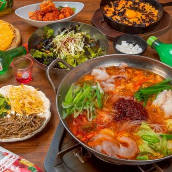 【人気NO.1!選べる鍋コース】生ビールもOK!2時間飲み放題★7品5500円→クーポン利用で5000円