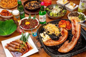 【まるから贅沢コース】♪生ビールもOK！2時間飲み放題★9品6500円→クーポン利用で6000円