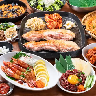 【人气菜品全集！豪华套餐】含生啤！2小时畅饮★9道菜 原价6500日元 → 使用优惠券后仅需6000日元