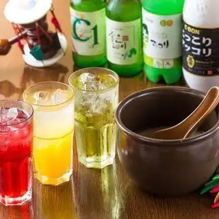 [Table reservation only] All-you-can-drink soft drinks ◆ General admission 900 yen / 600 yen with student ID!
