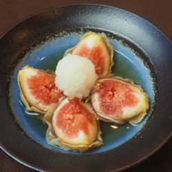 いちじく出汁天
