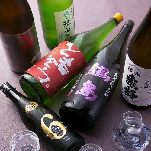 日本酒の品揃えが豊富♪