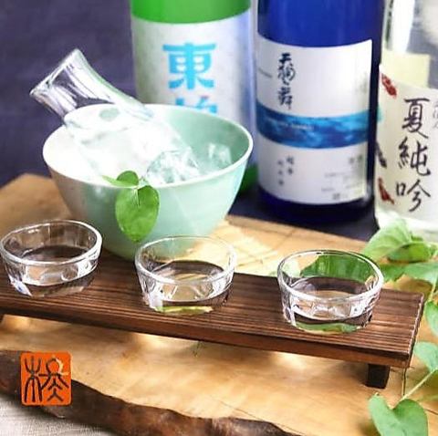 We have a wide variety of shochu and sake.It goes well with food ◎