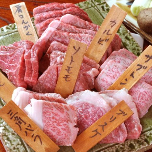 A shop where you can enjoy special Japanese black beef!
