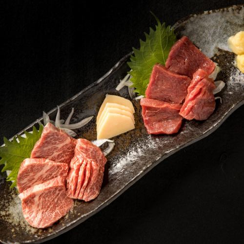 熊本直送！馬刺し盛合わせ