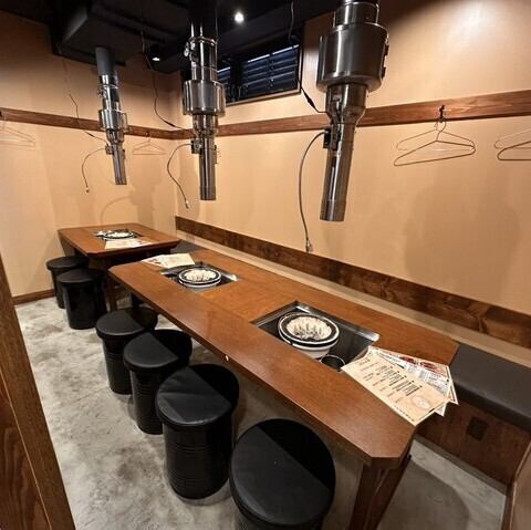 【個室完備】プライベート空間で炭火焼ジンギスカンを愉しめます