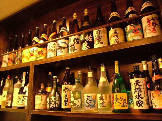 A full range of authentic shochu, such as Izo Mori and Sato White / Black! Find your favorite