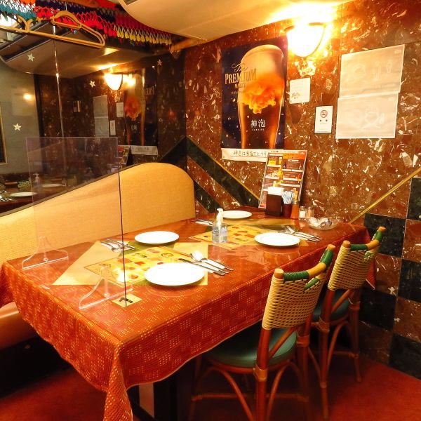 The table seats can be used extensively while maintaining the space, so please feel free to visit us ♪ Charter is OK! Recommended for girls-only gatherings, mom friend lunches, company banquets, dates, birthdays, anniversaries! Please feel free to contact us according to your budget and number of people ♪