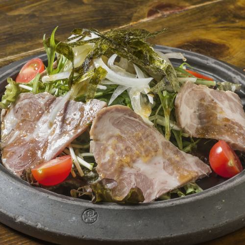 Roasted Iberico Pork Wasabi Dressing Salad