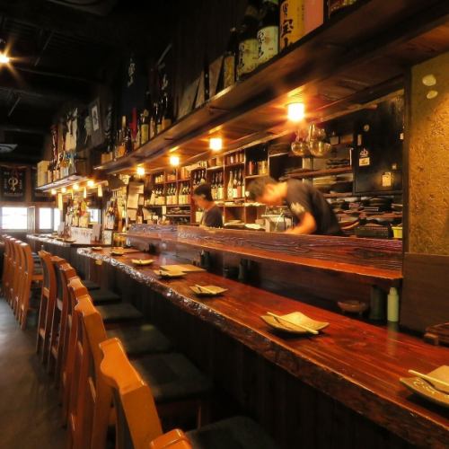 Izakaya where smoking is permitted at all seats