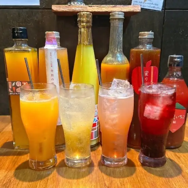 選ばれし飲食店しか仕入れできない極上のフルーツドリンクを！ベースと割材（ソフトドリンク・アルコール）の組み合わせは無限大！お好きな組み合わせをお楽しみください♪【人気のため無くなり次第終了です泣】