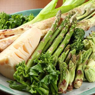 旬の素材をご堪能！