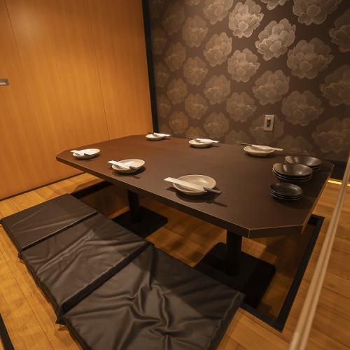 4名様～6名様でご利用いただける半個室♪