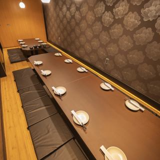 12名様までご利用可能な半個室♪