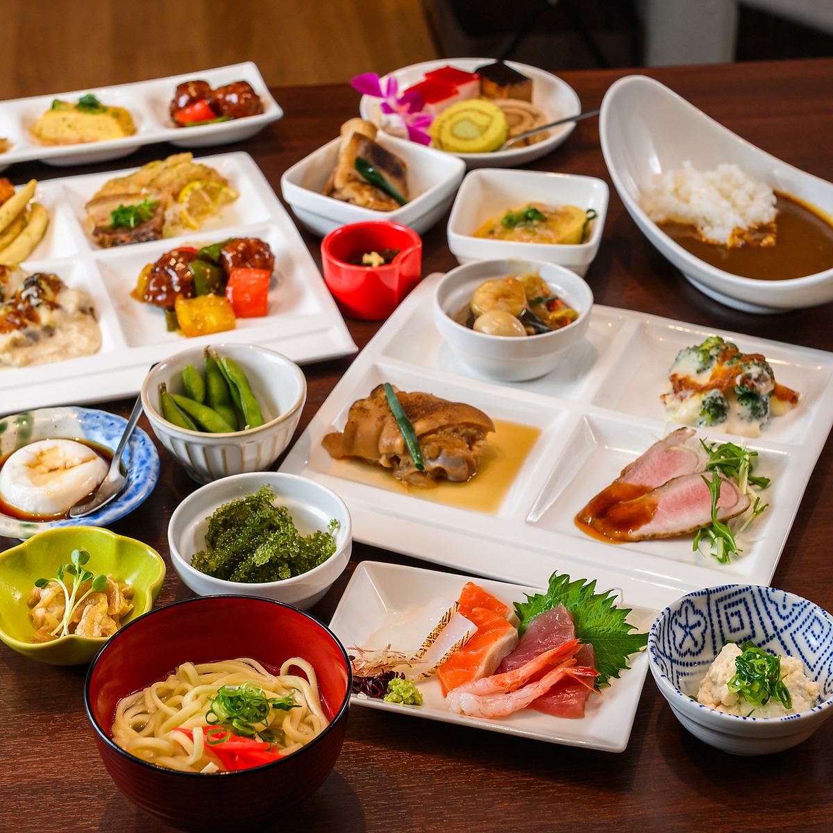 しゃぶしゃぶがオーダーバイキングで食べ放題♪沖縄料理も充実のビュッフェレストラン