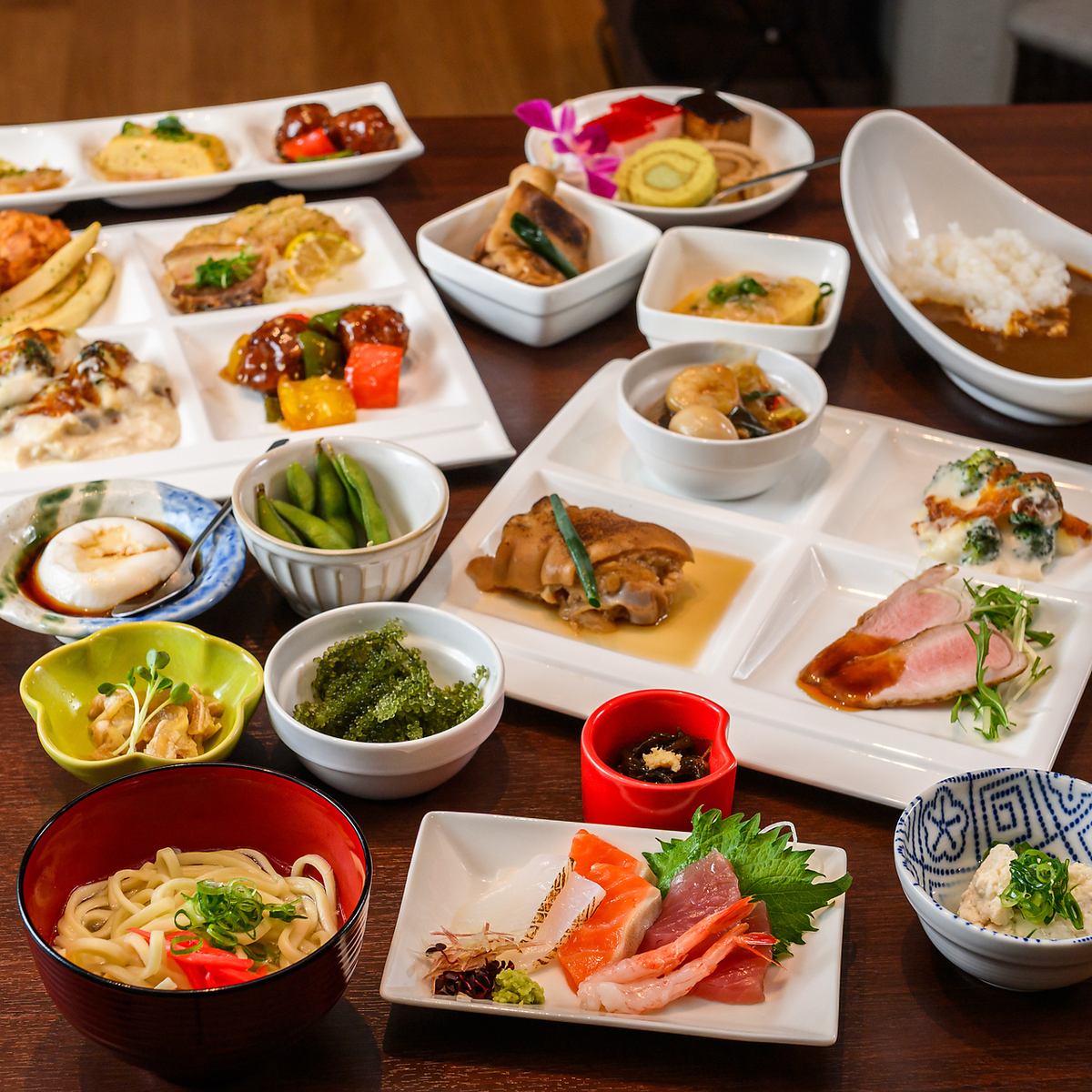 しゃぶしゃぶを心ゆくまで楽しむ、ビュッフェレストラン