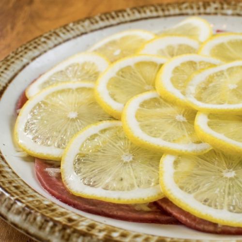 夏季限定　レモン牛タン
