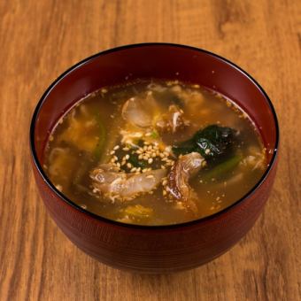 ユッケジャンスープ