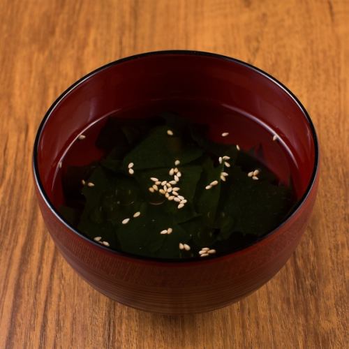 わかめスープ