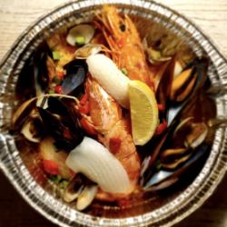 [Takeout] Seafood paella