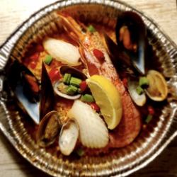 [Takeout] Seafood paella