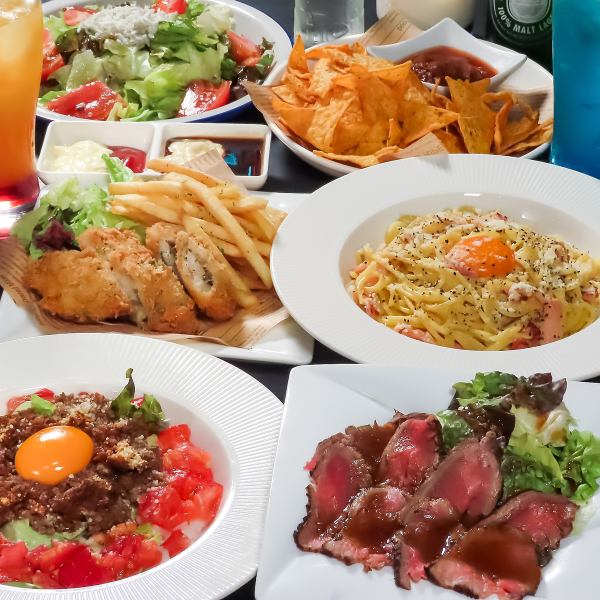 【お料理各種】多彩な料理と豊富なドリンクで、どんな気分にもマッチ！