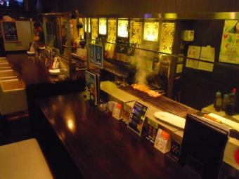 焼いているところを見られる